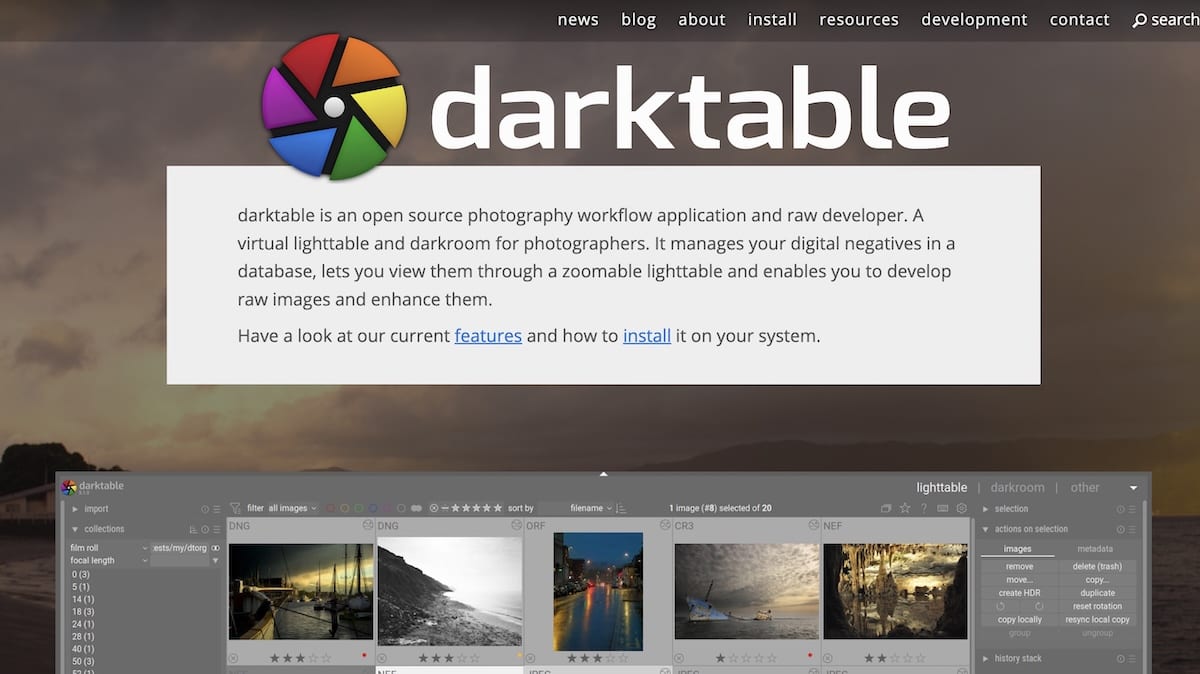 darktable
